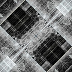 Abstraktes geometrisches Muster, Hintergrund © D.Steindorfer 
