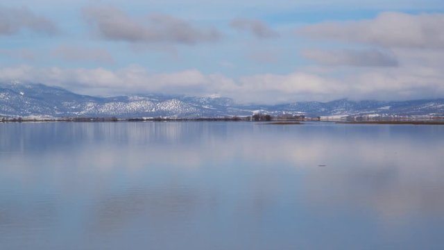 Right pan of Tule Lake, California