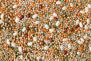 Beans and lentils.