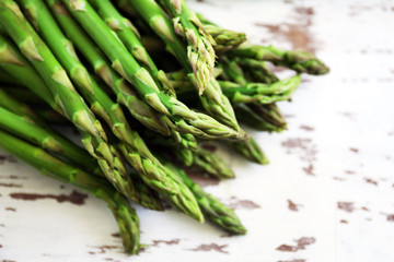 Asparagus, closeup