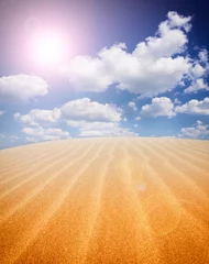 Wandaufkleber sand desert landscape © Željko Radojko