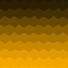 Gradient low poly hexagon style vector mosaic background