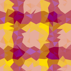 Obraz premium Kaleidoscopic low poly triangle style vector mosaic background