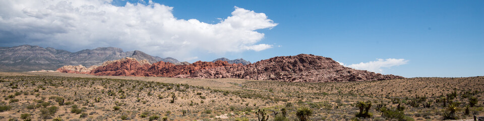 Fototapeta premium View from Visitor Centre Red Rock Canyon