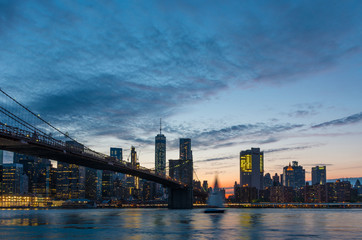 Obraz na płótnie Canvas Manhattan Skyline
