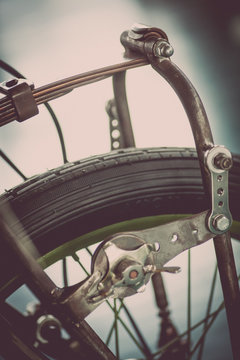 Vintage motorcycle suspension