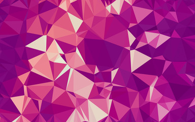 Obraz premium Abstract low poly background, geometry triangle