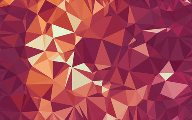 Abstract low poly background, geometry triangle