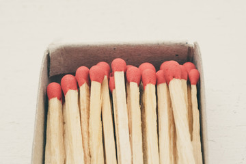 match with filter effect retro vintage style