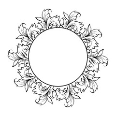 Floral frame