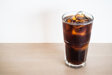 Iced cola glass