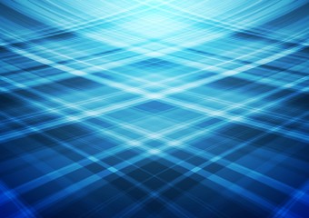 Blue wavy lines abstract background