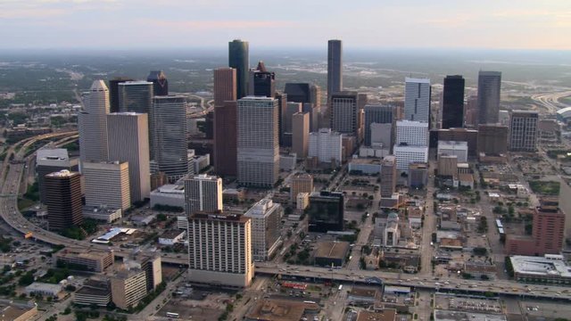 Downtown Houston, Texas. Shot in 2007.