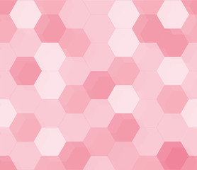 Seamless pink pastel polygonal pattern background,tile,vector illustration