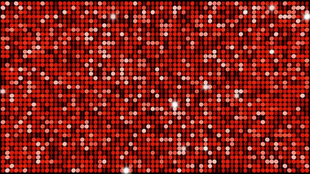 Red glitter light and sparkle background – seamless looping
