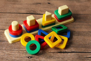 colored geometric forms