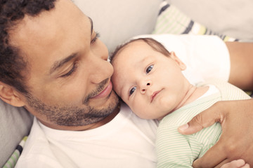 Father and child