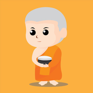 Thai Monk Character