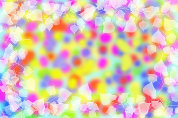 summer colorful floral background