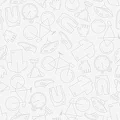 Seamless pattern with cycling attributes