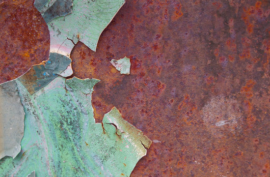 Rusty metal background