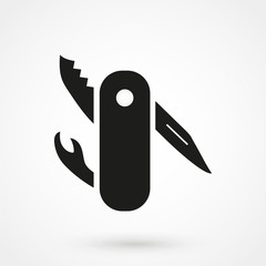 Swiss knife icon