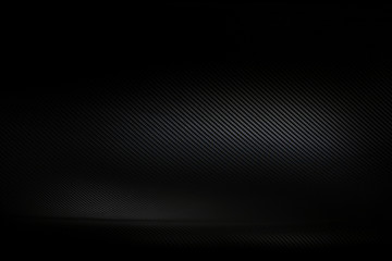 Dark and black carbon fiber background texture