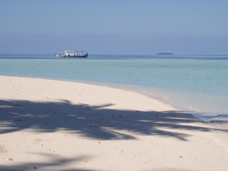 Boat in Maldives