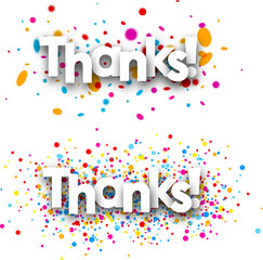 Thanks paper banners.