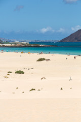 Corralejo Beach on Fuerteventura, Canary Islands