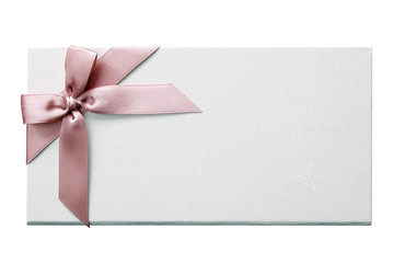 Gift Box With Pink Bow