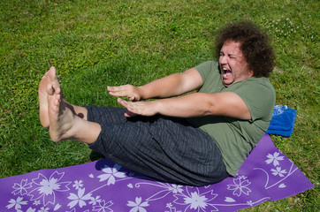 funny yoga 