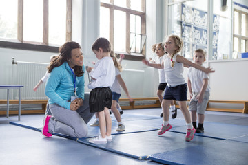 Nursery P.E lesson