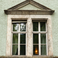 Obraz premium View of old window