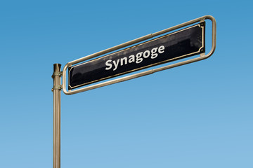 Schild 64 - Synagoge