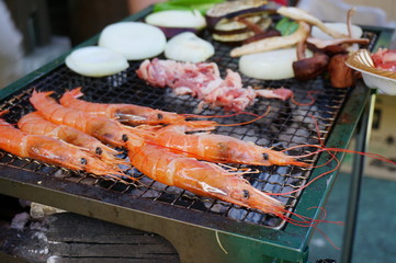 エビBBQ
