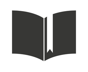 text book isolated icon design