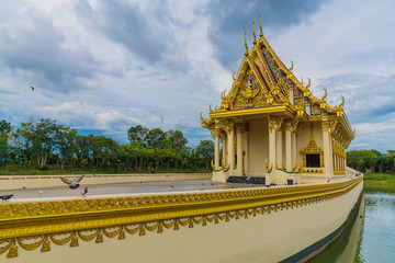 Wat Sa Prasan Suk temple at Ubon Ratchathani, Thailand.