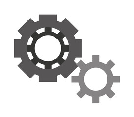 gears  isolated icon design