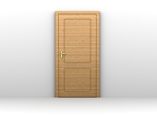 wooden door