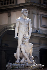 Fototapeta premium Statue of Neptune in Italy