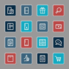 Kitchen Appliances Web Icons