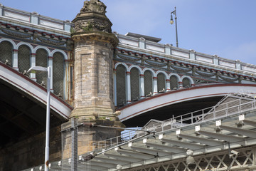 Waverley Railway Station and Bridge, Edinburgh