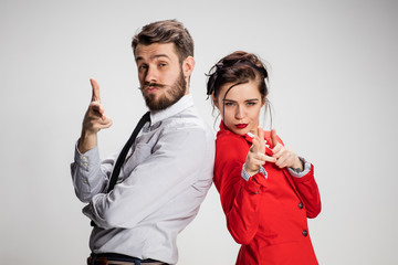 The militant business man and woman