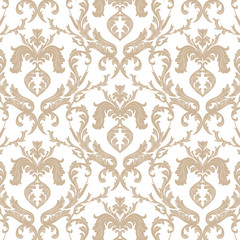 Vector Baroque Damask ornament pattern element. Elegant luxury texture for textile, fabrics or wallpapers backgrounds. Blue serenity color