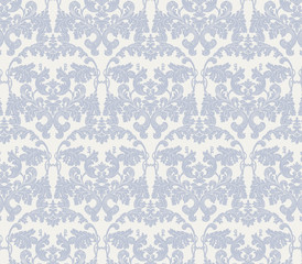 Vintage floral ornament pattern. Vector abstract ornament pattern