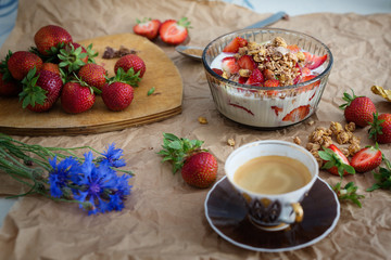 Delicious breakfast
