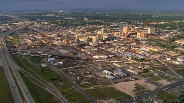 Wide view of Lubbock, Texas. Shot in 2007.