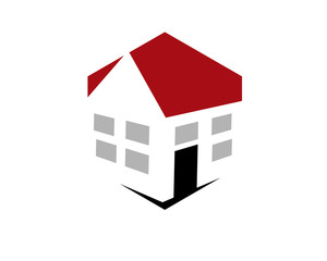 House Home Property Icon Vector Logo Design