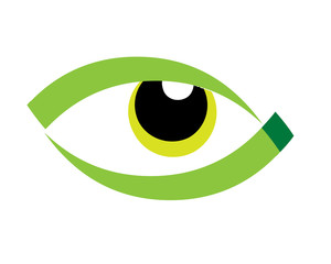 Eye Vision Logo Design Icon Vector